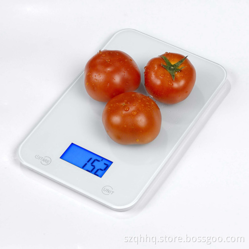 Digital Kitchen Scale with Super Thin Platform and 5kg Capacity (KT-9)